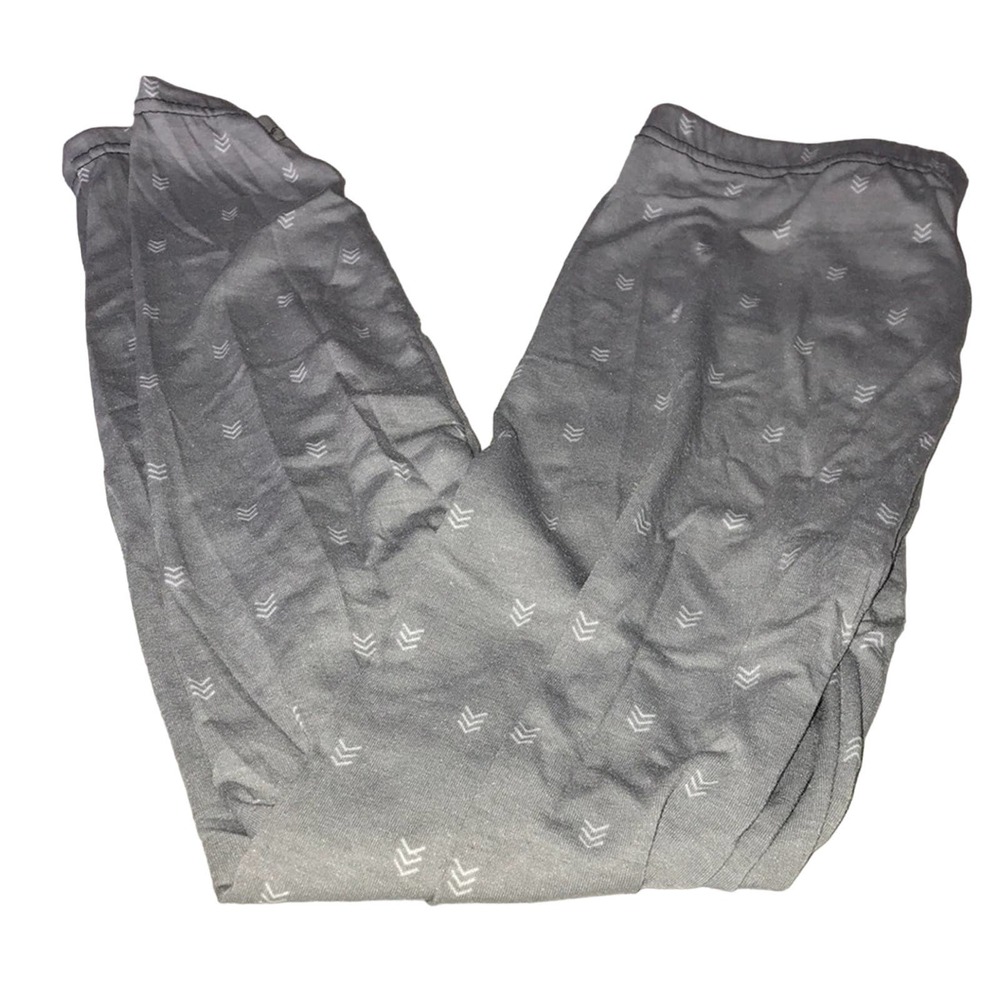 GRAY & WHITE CHILDREN'S LEGGINGS